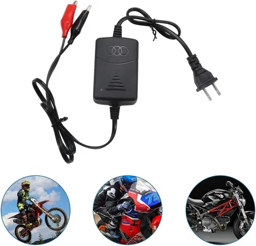 Miniatura 6 de Cargador de batería de plomo ácido sellado de 12V, 100V-240V AC 50/60 Hz a 12V DC 1300mA SLA cargador de batería, con protección contra