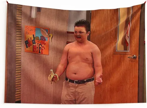 Miniatura 4 de GOLEHS Gibby - Tapiz de plátano con kit fácil de colgar, bandera divertida para dormitorio universitario, disponible en tamaños de 40 a 90 pulgadas