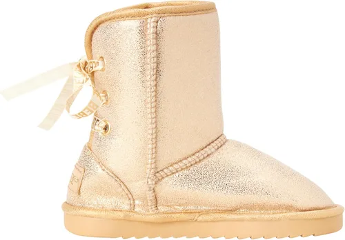 Miniatura 4 de bebe Botas para niña Botas de invierno de piel de oveja sintética brillante Botas de invierno para clima frío Zapatillas de casa para niños