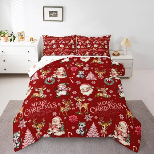 Miniatura 15 de Erosebridal Juego de edredón divertido de Halloween para niños, juego de ropa de cama de calabaza fantasma, decoración de Halloween para niños