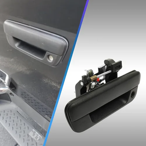 Miniatura 5 de Mango de puerta de portón trasero, compatible con Chevy Colorado y GMC Canyon 2004-2012 y Isuzu i-280 / i-290 / i-350 / i-370, exterior trasero