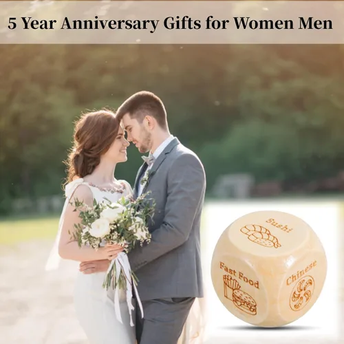 Miniatura 23 de Dados de aniversario para parejas, novio, marido, novia, esposa, dados divertidos para adultos, dados traviesos para parejas, regalos Birtdhay