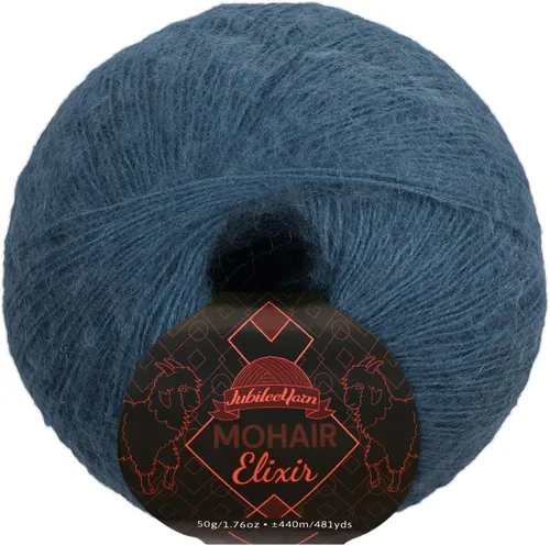Miniatura 18 de JubileeYarn Mohair Elixir Yarn - 50g/Skein Baby Wool Blend - Cosmopolitan - 1 Skein