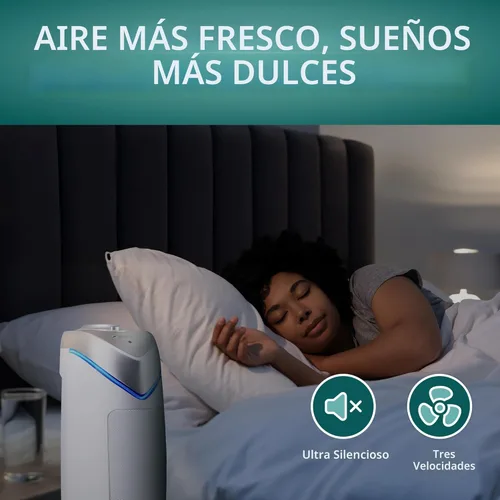 Miniatura 3 de Germ Guardian Purificador de aire con filtro HEPA con desinfectante de luz ultravioleta, elimina los gérmenes, filtra las alergias, el polen