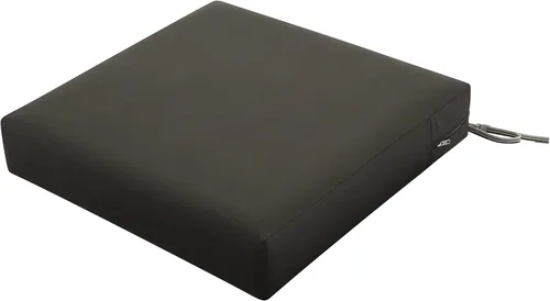 Miniatura 54 de Classic Accessories Ravenna - Cojín de asiento de patio resistente al agua de 21 x 19 x 5 pulgadas, color gris pardo oscuro, cojín de sofá biplaza