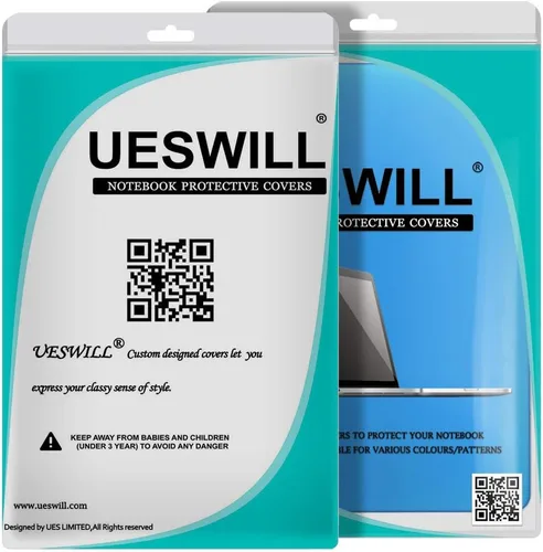Miniatura 9 de UESWILL Compatible con MacBook Pro de 13 pulgadas M1 M2 2016-2024 versión A2338 A2289 A2251 A2159 A1989 A1706 A1708, con Touch Bar USB-C, funda