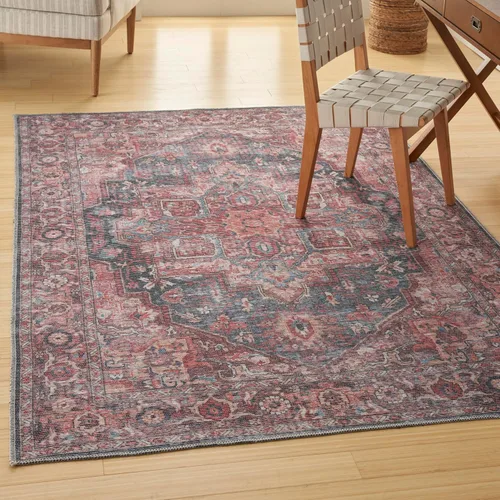 Miniatura 68 de Nourison Home New Concept - Alfombra lavable de 6 x 9 pies, fácil de limpiar, no se desprende, para dormitorio, sala de estar, comedor y cocina