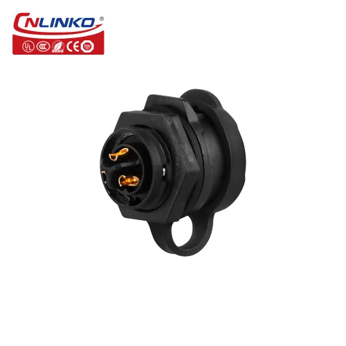 Miniatura 2 de CNLINKO Conector Circular de Panel IP68 M16 de Plástico de 3 Pines Macho y Hembra Eléctrico Impermeable Arnés de Cables Automático Soldadura