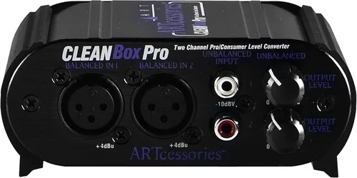 Miniatura 3 de ART - CLEANBoxPro - Convertidor balanceado/no balanceado de 2 canales.