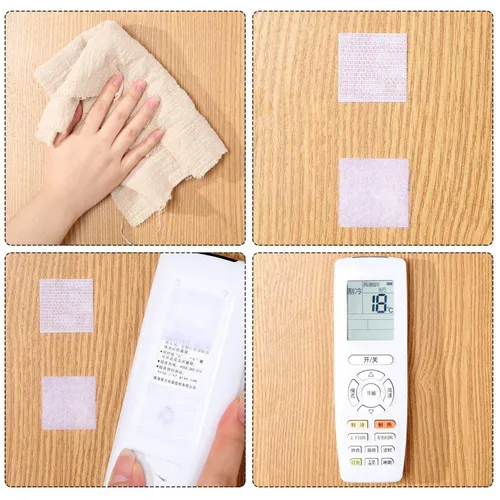 Miniatura 6 de WILLBOND 400 unidades (200 pares) puntos autoadhesivos de 1 pulgada de puntos cuadrados adhesivos impermeables de nailon para oficina, escuela