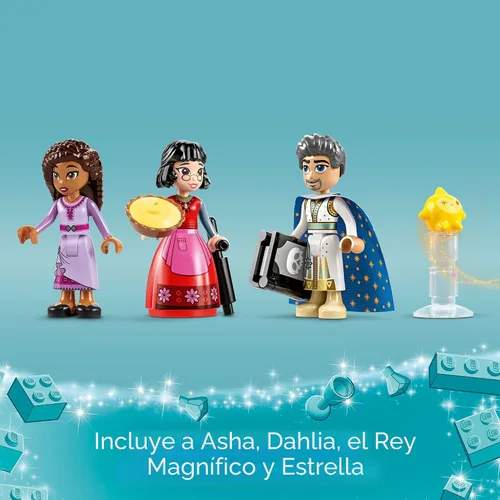 Miniatura 6 de LEGO Disney Wish: Castillo del Rey Magnifico 43224 Juego de Construcción, un Juego de Colección para Niños de 7 años en adelante para Recrear sus