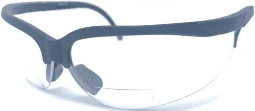 Miniatura 2 de The Jack Of All Trades - Gafas de lectura bifocales de seguridad, lectores bifocales, patilla ajustable, ANSI Z87.1