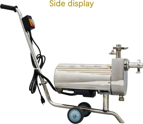 Miniatura 2 de TECHTONGDA Transferencia sanitaria del acero inoxidable de la bomba de la bebida de la categoría alimenticia de la bomba autocebante 3T/H