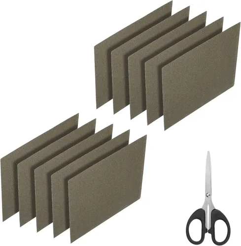 Miniatura 9 de MECCANIXITY Cubierta de guía de ondas, placas de mica, hoja de mica, piezas de reparación de horno de microondas, 5.118 x 5.118 x 0.008 in
