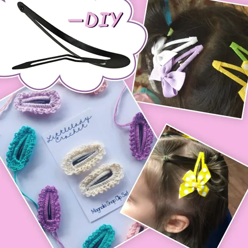 Miniatura 7 de 30 pinzas para el cabello a presión, pasadores de tamaño grande de 3.1 pulgadas para mujer, pinzas de metal antideslizantes para el cabello