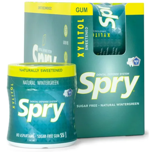 Miniatura 39 de Chicle Spry de xilitol, sabor natural, 100