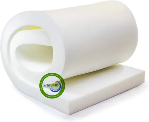 Miniatura 16 de Isellfoam Espuma de tapicería de alta densidad 8 pulgadas de alto x 22 pulgadas de ancho x 80 pulgadas de largo (firme) 46ILD espuma de repuesto