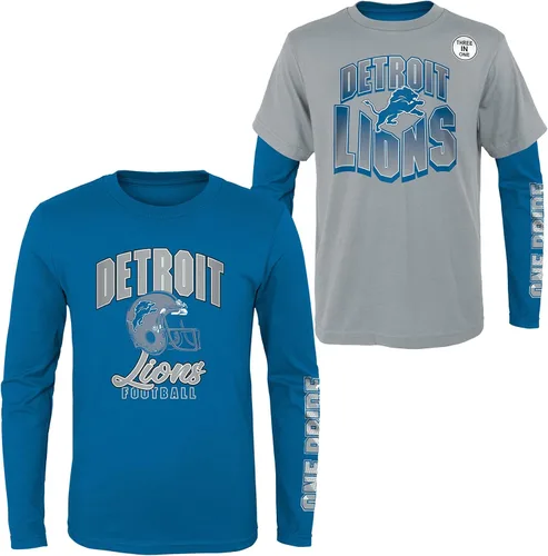 Miniatura 37 de NFL Conjunto de 3 Camisetas y Camisas de Manga Larga para Niños y Jóvenes 8-20, Colores del Equipo del Día del Juego