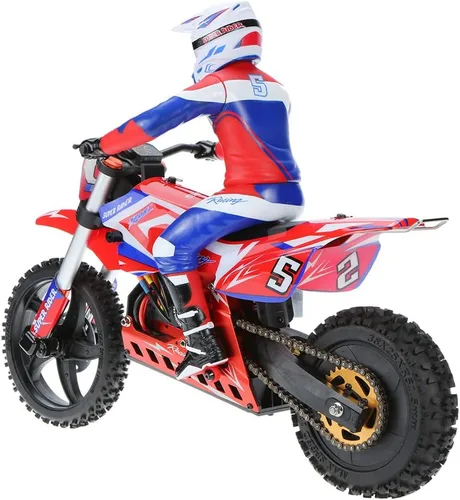 Miniatura 6 de SR5 1/4 Escala Super Rider RC motocicleta sin escobillas RTR escala 1/4 Dirt Bike Super estabilizador eléctrico RC motocicleta