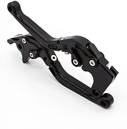 Miniatura 4 de FXCNC Palancas de embrague de freno extensible plegables Billet para YZF R3 R25 2013-2021, MT-03 MT-25 2015-2021 Negro y negro y negro