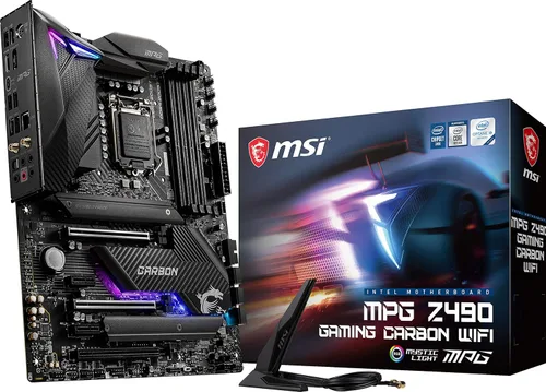 Miniatura 6 de MSI MPG Z390 Gaming PRO Carbon AC LGA1151 (Intel 8ª y 9ª generación) M.2 USB 3.1 Gen 2 DDR4 HDMI DP Wi-Fi SLI CFX ATX Z390 placa base