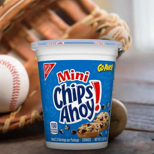 Miniatura 6 de Go-Cup - Paquete surtido de mini galletas OREO, mini galletas CHIPS AHOY, RITZ Bits de queso, Teddy Grahams de miel, Nutter Butter Bites, Mini Nilla