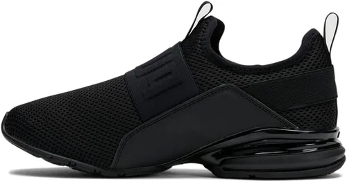 Miniatura 3 de Puma Mujeres Axelion Slip On Zapatillas de entrenamiento - Negro