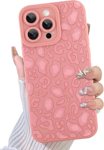 Miniatura 53 de TEAUGHT Compatible con iPhone 11 Funda con patrón lindo estampado de leopardo negro guepardo + protector de pantalla a prueba de golpes, funda