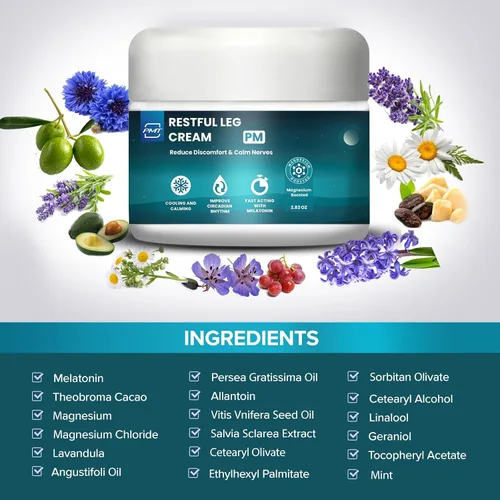 Miniatura 2 de Crema relajante para piernas de PMT, tópico calmante nervioso para aliviar las piernas, la crema para dormir penetra profundamente, alivia