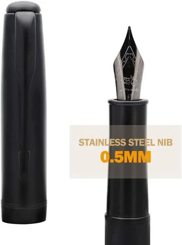 Miniatura 5 de JINHAO 75 HongYun - Pluma estilográfica (negro mate, punta fina)