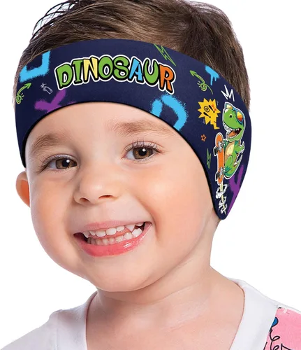Miniatura 8 de MoKo Diadema de natación para niños y adultos, linda diadema Swinmmers para mantener el agua fuera, impermeable, banda de protección para los oídos