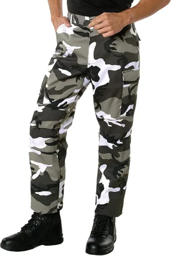 Miniatura 7 de Rothco - Pantalones tácticos de camuflaje estilo uniforme militar BDU, tipo cargo