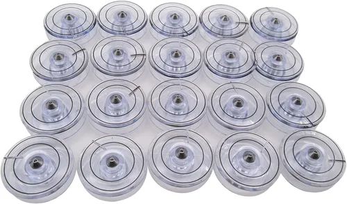 ckpsms Marca - #312956 Bobinas de plástico compatibles con/repuesto para Singer Brand 2010, 4613-4663, 6234-6268, 7000-7060, 9113 (20 piezas)