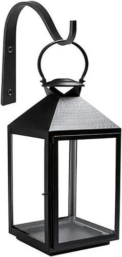 Miniatura 5 de Soporte para plantas colgantes, colgador de pared de metal para interiores y exteriores, gancho decorativo para colgar plantas, cesta de flores