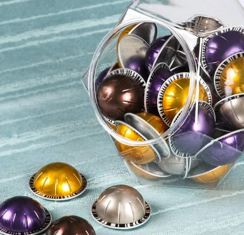 Miniatura 7 de Polígono de gran capacidad de 12 lados elegante soporte para cápsulas de café Nespresso Vertuoline