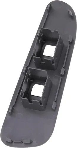 Miniatura 5 de Obaee Cubierta del interruptor de control de ventana, panel interior, bisel de interruptor de la puerta del lado del pasajero compatible con Dodge