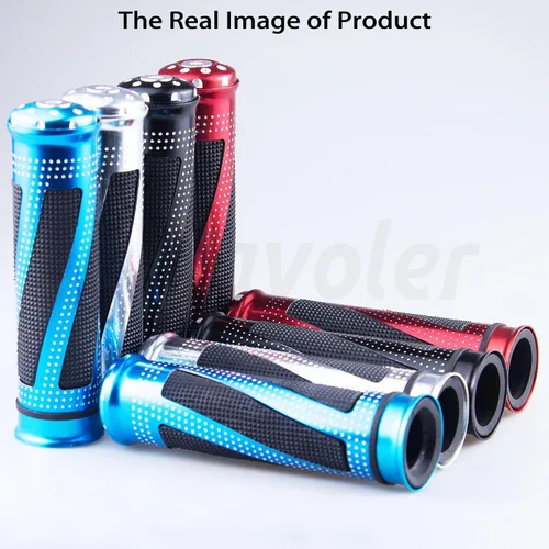 Miniatura 6 de Empuñaduras universales para manillar de motocicleta para motocicletas con agarre izquierdo de 7/8 pulgadas y 1 pulgada derecha, disponibles en una
