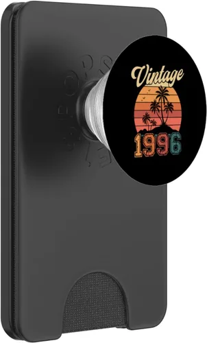 Miniatura 8 de Vintage 1996 Retro Sunset Nostalgia 90s 30th Birthday PopSockets Adhesive PopGrip