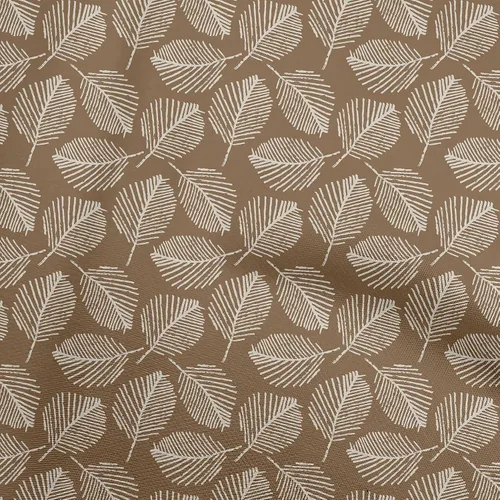 oneOone Tela de algodón flexible marrón vestido de tela tela tela impresa por The Yard 40 pulgadas de ancho