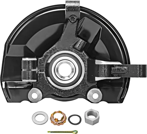 Miniatura 8 de Detroit Axle - Nudillos de dirección delanteros y bujes de rodamiento de rueda para Dodge Caliber Jeep Patriot Compass 2007-2017, 2008 2009 2010