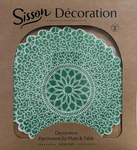 Miniatura 13 de Hojas de papel pergamino para tablas de queso y embutidos, hojas de Sisson Distribution (paquete de 20) (hojas de artista)