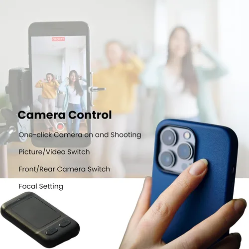 Miniatura 4 de CheerTok Air - Control remoto de desplazamiento TikTok, girador de páginas para Ebook Kindle, cámara inalámbrica Bluetooth, control remoto