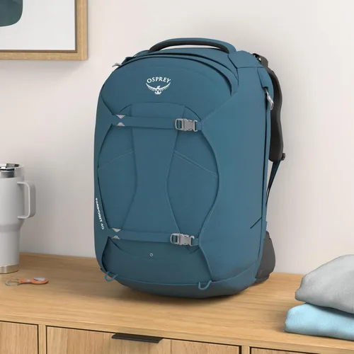 Miniatura 2 de Osprey Fairview 40L Mochila de viaje para mujer, color azul jungla nocturna Azul Selva Nocturna