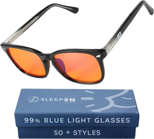 Miniatura 8 de Sleep ZM Blue Light Blocking & Light Sensitivity Glasses - 8 Lens Types for Comfort, Relaxation, Sleep & Relief