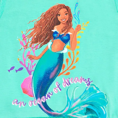 Miniatura 3 de Disney Lilo & Stitch - Vestido de tul de princesa Ariel para niñas pequeñas y grandes