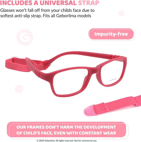 Miniatura 35 de Unbreakable Eyeglasses for Kids Flexible Glasses - Kids Prescription Sports Glasses 4-7 years