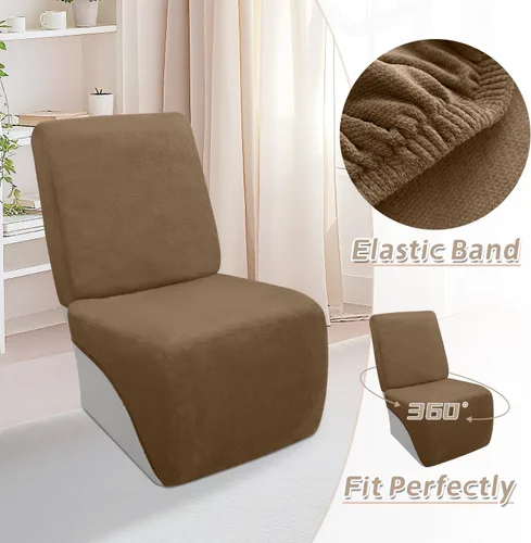 Miniatura 287 de Arfntevss Fundas de sofá seccional reclinable de terciopelo, Funda de sofá seccional de esquina para sofá reclinable, Funda elástica suave