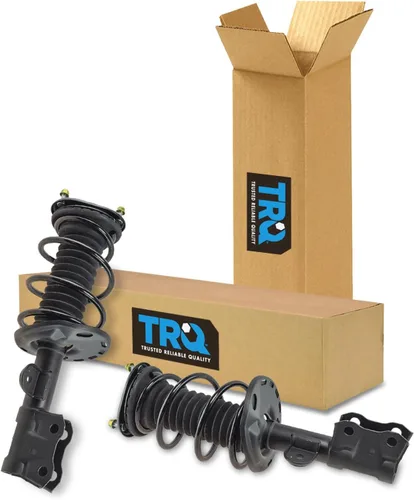 Miniatura 110 de TRQ Conjunto de Amortiguador y Resorte Delantero Cargado con Resorte Helicoidal Pre-ensamblado Compatible con Jeep Cherokee Limited AWD 14-22 Sin