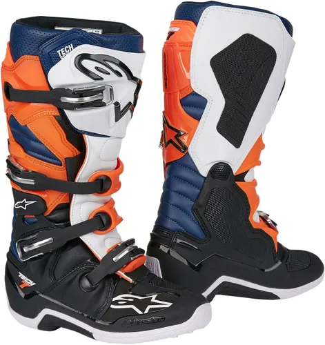 Miniatura 4 de Alpinestars Tech 7 Enduro Drystar Botas de motocross impermeables para hombre, comodidad mejorada, certificado CE