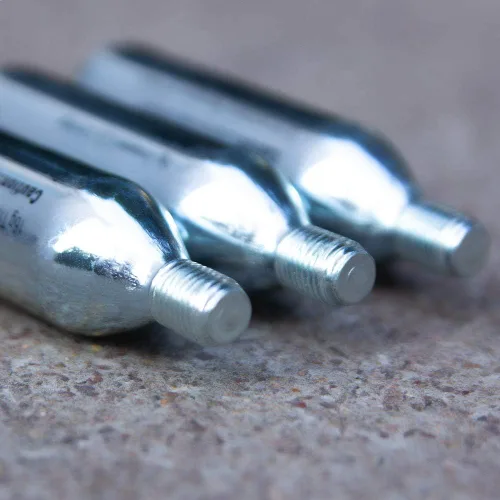 Miniatura 4 de CXWXC Cartuchos roscados de CO2 de 16g / 25g o inflador de CO2 para neumáticos de bicicleta - Cartucho para inflador de CO2 con conexión roscada